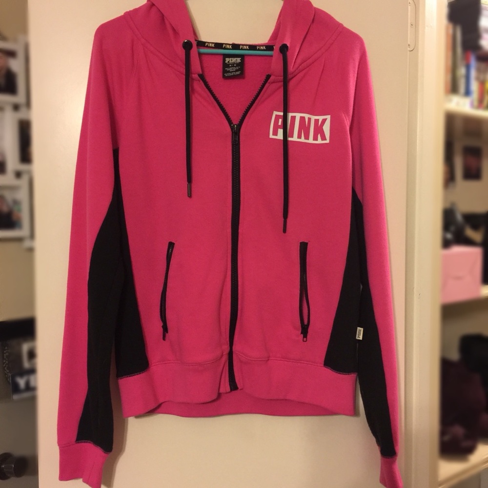 VS Pink Pink/Black Hoodie